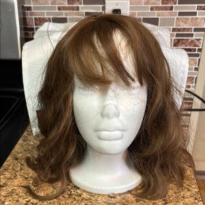 Brown Wavy Hair Wig